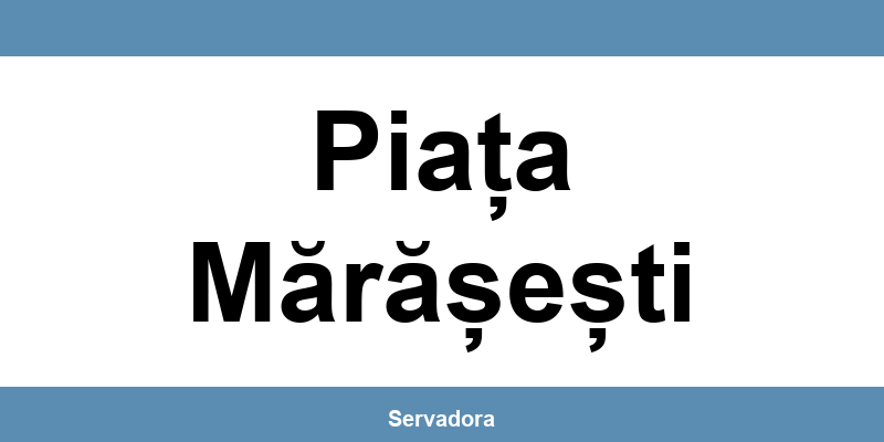 Program și contact ANAF Piața Mărășești – telefon online