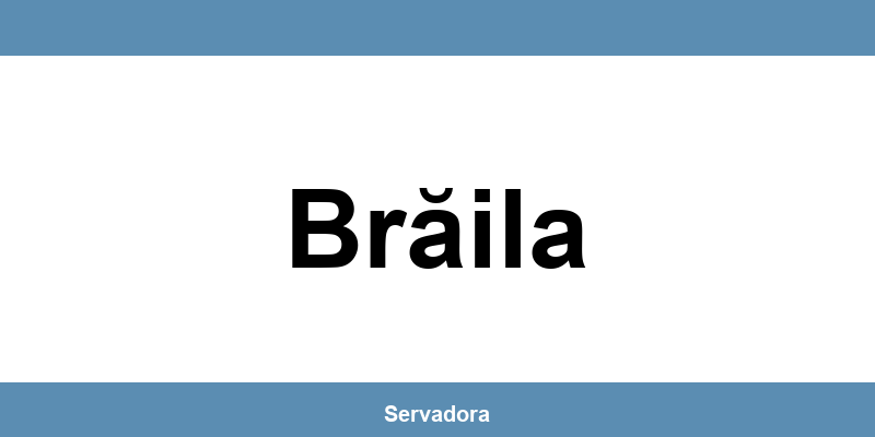 Program și contact ANAF Brăila – telefon online