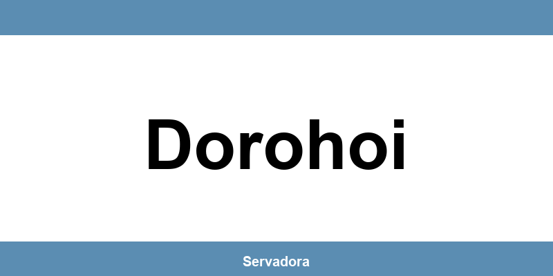 Program și contact ANAF Dorohoi – telefon online